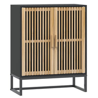 Thumbnail for Sideboard Schwarz 60x30x75 cm Holzwerkstoff