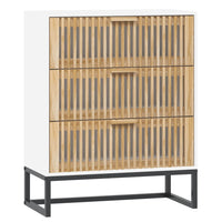 Thumbnail for Sideboard Weiß 60x30x75 cm Holzwerkstoff