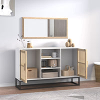 Thumbnail for Sideboard Weiß 105x30x65 cm Holzwerkstoff