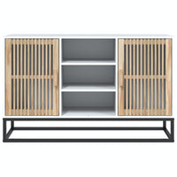 Thumbnail for Sideboard Weiß 105x30x65 cm Holzwerkstoff
