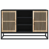 Thumbnail for Sideboard Schwarz 105x30x65 cm Holzwerkstoff