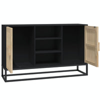 Thumbnail for Sideboard Schwarz 105x30x65 cm Holzwerkstoff
