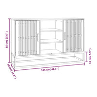 Thumbnail for Sideboard 105x30x65 cm Holzwerkstoff