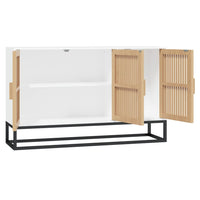 Thumbnail for Sideboard Weiß 105x30x65 cm Holzwerkstoff