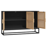 Thumbnail for Sideboard Schwarz 105x30x65 cm Holzwerkstoff