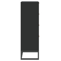 Thumbnail for Highboard Schwarz 40x30x95 cm Holzwerkstoff