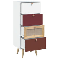 Thumbnail for Highboard mit Schubladen 40x30x95 cm Holzwerkstoff