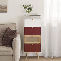 Thumbnail for Highboard mit Schubladen 40x30x95 cm Holzwerkstoff
