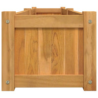 Thumbnail for Hochbeet 150x30x25 cm Massivholz Teak