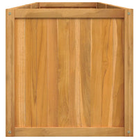 Thumbnail for Hochbeet 150x50x50 cm Massivholz Teak
