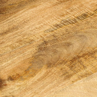 Thumbnail for Couchtisch mit Ablage 100x55x38 cm Massivholz Mango und Stahl
