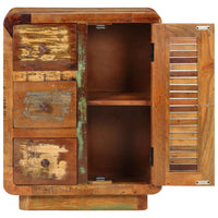 Thumbnail for Sideboard mit 3 Schubladen 55x30x70 cm Altholz Massiv