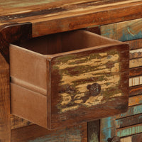 Thumbnail for Sideboard mit 3 Schubladen 55x30x70 cm Altholz Massiv
