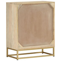 Thumbnail for Sideboard mit 2 Türen 55x30x70 cm Massivholz Mango