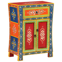 Thumbnail for Sideboard Handbemalt 54x30x74 cm Massivholz Mango