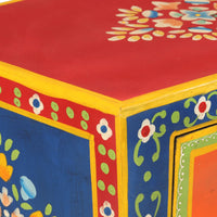 Thumbnail for Sideboard Handbemalt 54x30x74 cm Massivholz Mango