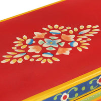 Thumbnail for Sideboard Handbemalt 54x30x74 cm Massivholz Mango