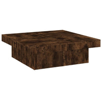 Thumbnail for Couchtisch Räuchereiche 90x90x28 cm Holzwerkstoff