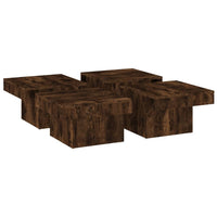 Thumbnail for Couchtisch Räuchereiche 90x90x28 cm Holzwerkstoff