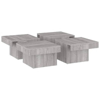 Thumbnail for Couchtisch Grau Sonoma 90x90x28 cm Holzwerkstoff