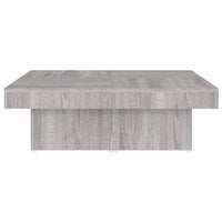 Thumbnail for Couchtisch Grau Sonoma 90x90x28 cm Holzwerkstoff
