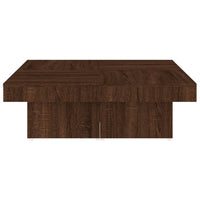 Thumbnail for Couchtisch Braun Eichen-Optik 90x90x28 cm Holzwerkstoff