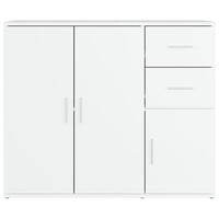 Thumbnail for Sideboard Weiß 91x29,5x75 cm Holzwerkstoff