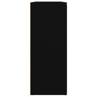 Thumbnail for Sideboard Schwarz 91x29,5x75 cm Holzwerkstoff