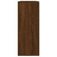 Thumbnail for Sideboard Braun Eichen-Optik 91x29,5x75 cm Holzwerkstoff