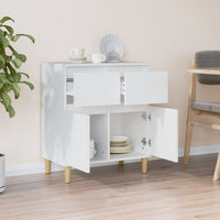 Thumbnail for Sideboard Weiß 60x35x70 cm Holzwerkstoff