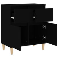 Thumbnail for Sideboard Schwarz 60x35x70 cm Holzwerkstoff