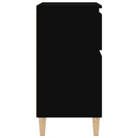 Thumbnail for Sideboard Schwarz 60x35x70 cm Holzwerkstoff