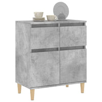 Thumbnail for Sideboard Betongrau 60x35x70 cm Holzwerkstoff