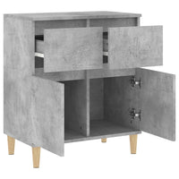 Thumbnail for Sideboard Betongrau 60x35x70 cm Holzwerkstoff