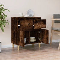 Thumbnail for Sideboard Räuchereiche 60x35x70 cm Holzwerkstoff