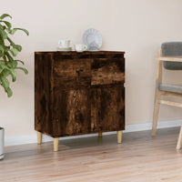 Thumbnail for Sideboard Räuchereiche 60x35x70 cm Holzwerkstoff