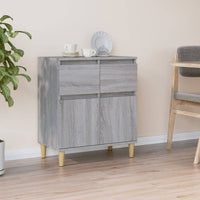 Thumbnail for Sideboard Grau Sonoma 60x35x70 cm Holzwerkstoff