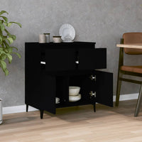 Thumbnail for Sideboard Schwarz 60x35x70 cm Holzwerkstoff