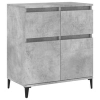 Thumbnail for Sideboard Betongrau 60x35x70 cm Holzwerkstoff