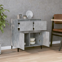 Thumbnail for Sideboard Betongrau 60x35x70 cm Holzwerkstoff