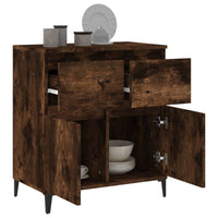 Thumbnail for Sideboard Räuchereiche 60x35x70 cm Holzwerkstoff