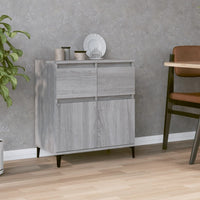 Thumbnail for Sideboard Grau Sonoma 60x35x70 cm Holzwerkstoff
