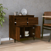 Thumbnail for Sideboard Braun Eichen-Optik 60x35x70 cm Holzwerkstoff