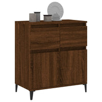 Thumbnail for Sideboard Braun Eichen-Optik 60x35x70 cm Holzwerkstoff