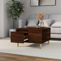 Thumbnail for Couchtisch Braun Eichen-Optik 55x55x36,5 cm Holzwerkstoff