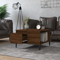 Thumbnail for Couchtisch Braun Eichen-Optik 55x55x36,5 cm Holzwerkstoff