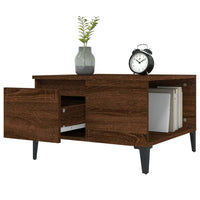 Thumbnail for Couchtisch Braun Eichen-Optik 55x55x36,5 cm Holzwerkstoff