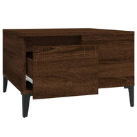 Thumbnail for Couchtisch Braun Eichen-Optik 55x55x36,5 cm Holzwerkstoff