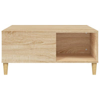 Thumbnail for Couchtisch Sonoma-Eiche 80x80x36,5 cm Holzwerkstoff
