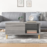 Thumbnail for Couchtisch Grau Sonoma 80x80x36,5 cm Holzwerkstoff